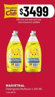 Diarco Magistral - detergente multiuso x 500 ml. c uevo:18078 oferta