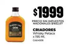 Diarco Criadores - whisky petaca cód:4506 oferta