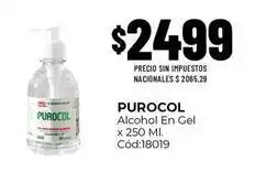 Diarco Purocol - alcohol en gel c ext{ó}d:18019 oferta