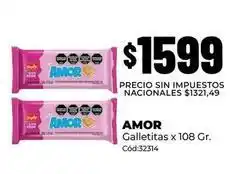 Diarco Amor - galletitas oferta