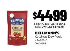 Diarco Hellmann's - ketchup doy pack oferta