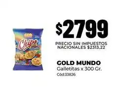 Diarco Gold mundo - galletitas x 300 gr. cód:33826 oferta