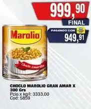 Maxiconsumo Marolio - choclo gran amar x 300 grs cod: 5859 oferta
