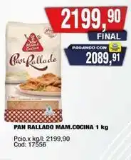 Maxiconsumo Pan rallado oferta