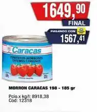 Maxiconsumo Caracas - morron caracas 198 - 185 gr oferta