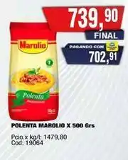 Maxiconsumo Marolio - polenta oferta