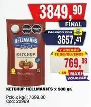 Maxiconsumo Hellmann's - ketchup oferta