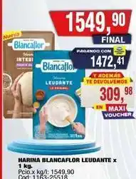 Maxiconsumo Blancaflor - harina blancalflor leudante x 1 kg. pcio.x kg/l: 1549,90 cod: 1163-25518 oferta