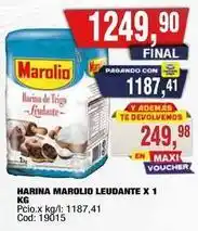 Maxiconsumo Marolio - harina marolio leudante x 1 kg oferta