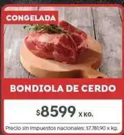 Jumbo Bondiola de cerdo oferta