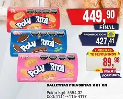 Maxiconsumo Lia - galletitas polvoritas x 81 gr oferta