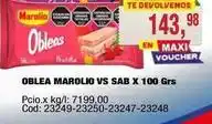 Maxiconsumo Marolio - oblea marolio vs sab x 100 grs oferta