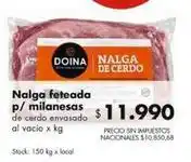 Disco Nalga de cerdo oferta