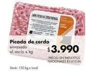 Disco Picada de cerdo oferta