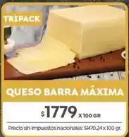 Jumbo Máxima - queso barra máxima oferta