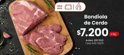 Coto Ideal - bondiola de cerdo oferta