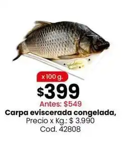 Coto Carpa eviscerada congelada, cod. 42808 oferta