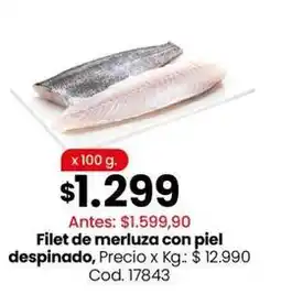Coto Filet de merluza con piel despintado oferta
