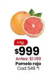 Coto Pomelo rojo cod: 549 *1 oferta