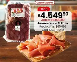 Coto Pozo - jamón crudo oferta