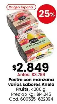 Coto Origen - postre con manzana varios sabores oferta