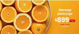 Coto Naranja para jugo oferta