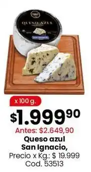 Coto San ignacio - queso azul oferta