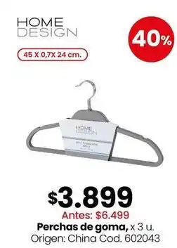Coto Origen - perchas de goma oferta