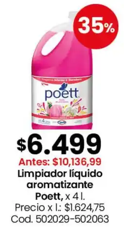 Coto Poett - limpiador líquido aromatizante oferta