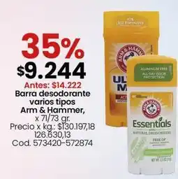 Coto Barra desodorante varios tipos, x 71/73 gr. cod. 573420-572874 oferta