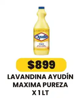 Autoservicio Capo Ayudín lavandina maxima pureza oferta