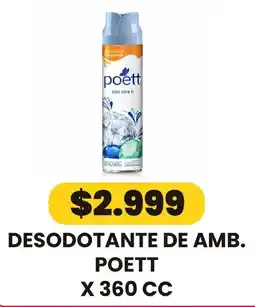 Autoservicio Capo Poett desodotante de amb oferta