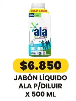 Autoservicio Capo Ala jabón líquido p/diluir oferta