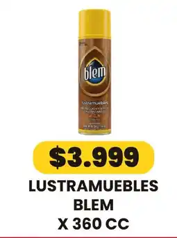 Autoservicio Capo Blem lustramuebles oferta