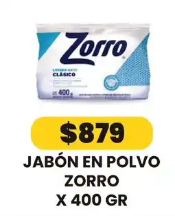 Autoservicio Capo Zorro jabón en polvo oferta
