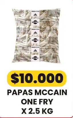 Autoservicio Capo Papas mccain one fry oferta