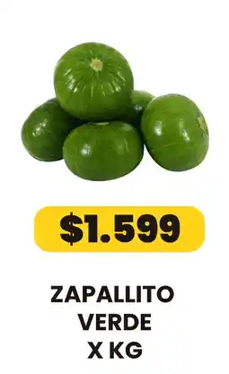 Autoservicio Capo Zapallito verde oferta