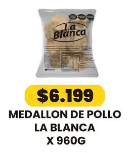 Autoservicio Capo La blanca medallon de pollo oferta