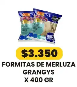 Autoservicio Capo Grangys formitas de merluza oferta