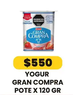 Autoservicio Capo Gran compra yogur cremoso oferta