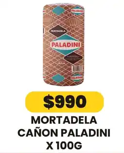 Autoservicio Capo Paladini mortadela cañon oferta