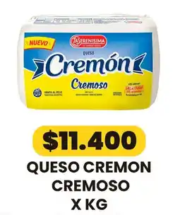 Autoservicio Capo La serenisima queso cremón cremoso oferta