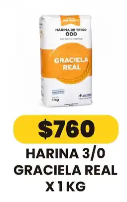 Autoservicio Capo Graciela real harina 3/0 oferta