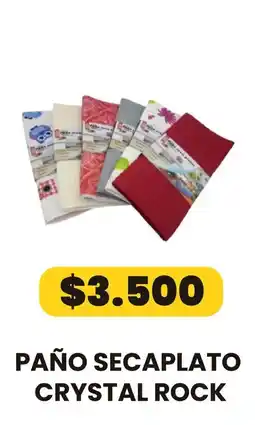 Autoservicio Capo Crystal rock paño secaplato oferta