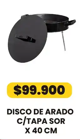 Autoservicio Capo Sor disco de arado c/tapa oferta