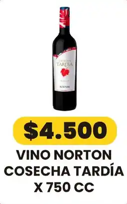 Autoservicio Capo Norton vino cosecha tardía oferta
