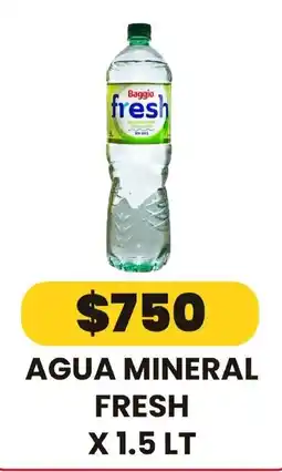 Autoservicio Capo Baggio agua mineral fresh oferta
