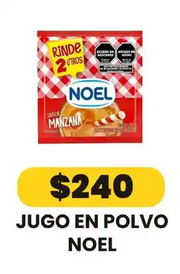 Autoservicio Capo Noel jugo en polvo manzana oferta