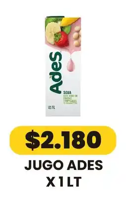 Autoservicio Capo Ades jugo oferta