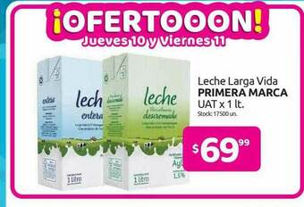 Cordiez Leche Larga Vida Primera Marca Uat oferta